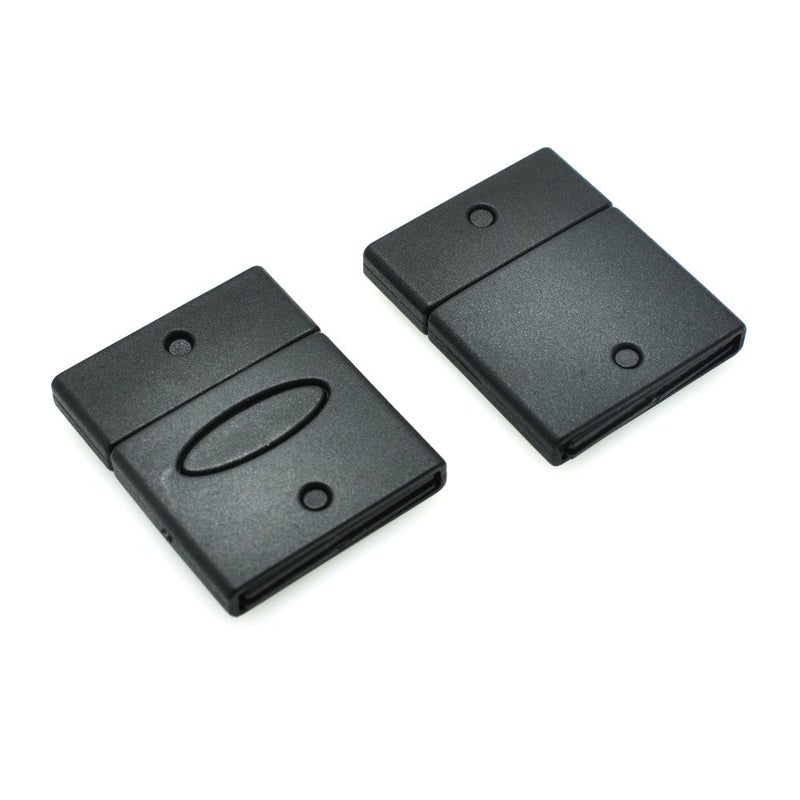 2FY2SW 20pcs/Pack Plastic Breakaway Safty Buckles for Neck Strap Lanyard Webbing ID Badge Tag Holder Black (Webbing Size:1"(25mm)) - Image 2